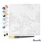 Figured'Art Mini Paint by Numbers Kit for Adults with Frame Birds Painting Small format 8"x8" - Craft Art Painting DIY Canvas Already Stretched on a Wooden Frame